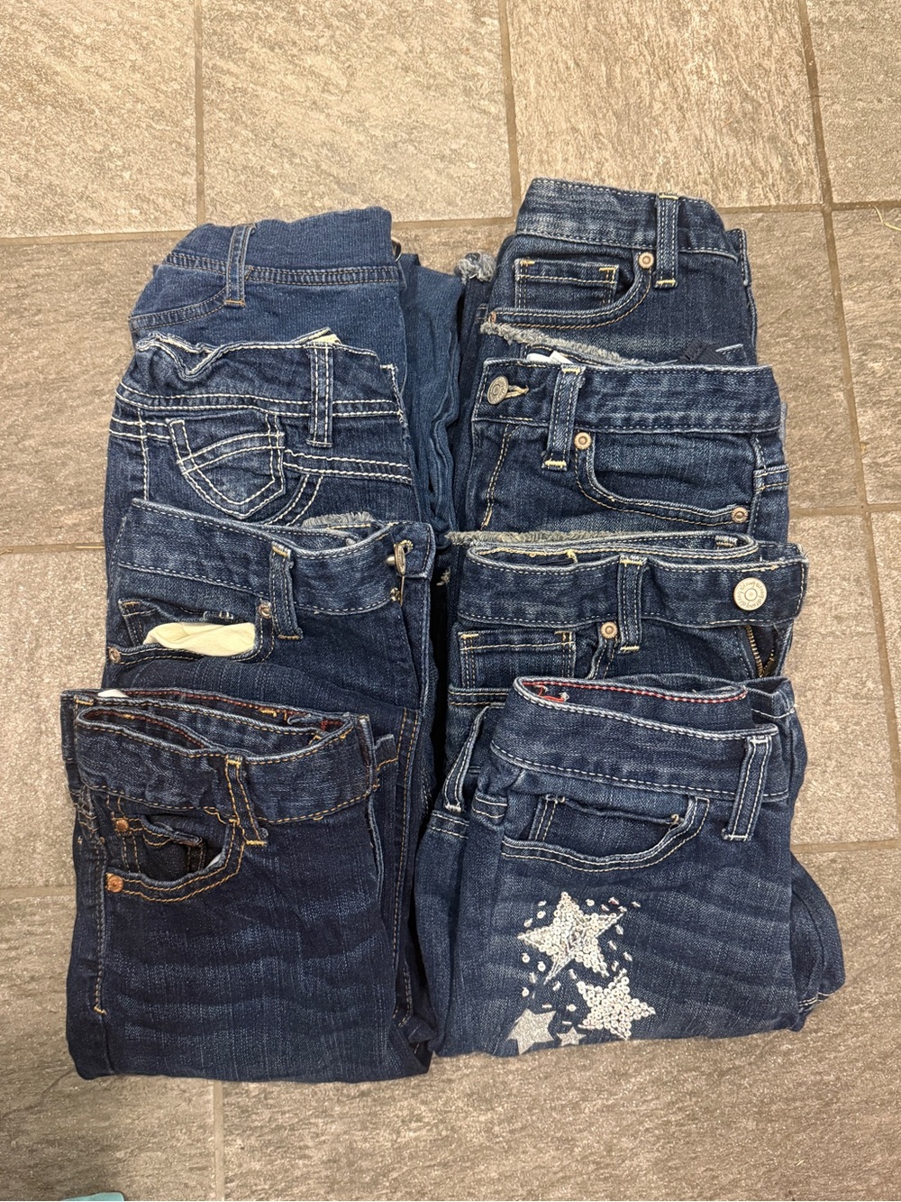 Girls Size 10/12 Denim Jeans & Shorts- Assorted Styles